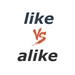 Alike vs Like