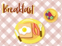 Eat Your Breakfast: Multiple Choice Vocabulary Test